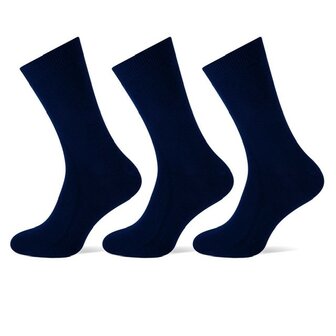 3 stuks Dames sokken Marine