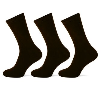 3 stuks Dames sokken Zwart