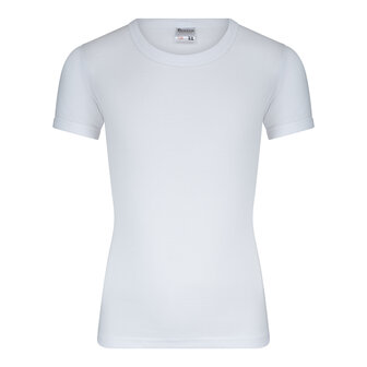 Beeren Jongens T-shirt met ronde hals en K.M. M3000 Wit