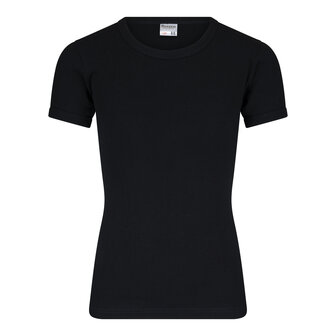 Beeren Jongens T-shirt met ronde hals en K.M. M3000 Zwart