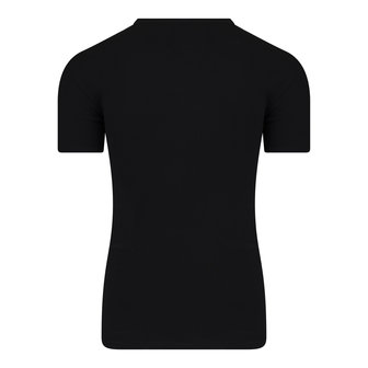 Beeren 12-Pack Heren T-shirts met V-hals en K.M. M3000 Zwart