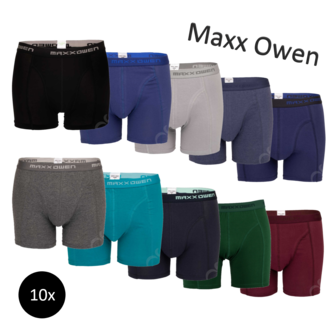 10-Pack Maxx Owen Heren boxershort Mix