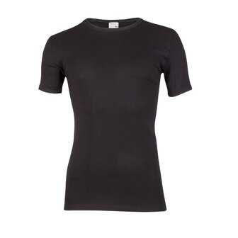 Beeren Heren T-shirt met ronde hals en K.M. M3000 Zwart