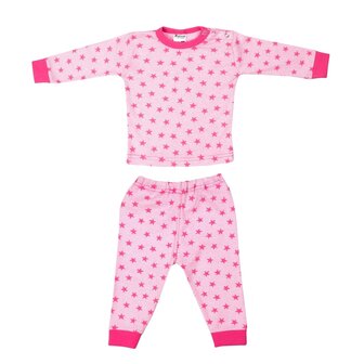 Beeren Baby pyjama Stripe/Star Roze