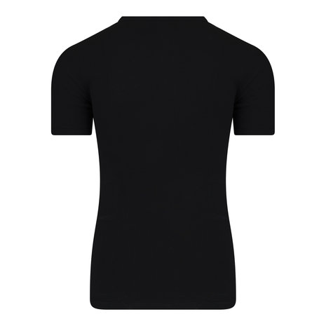 Beeren Heren T-shirt met V-hals en K.M. M3000 Zwart